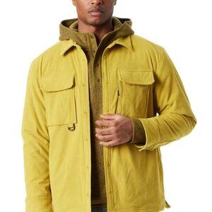 Bass Outdoor Corduroy Worker Shirt Antique Moss L Quilted Long Sleeve NWT 6641